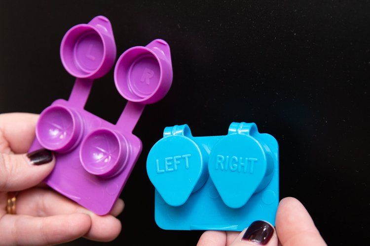 Contact lens cases
