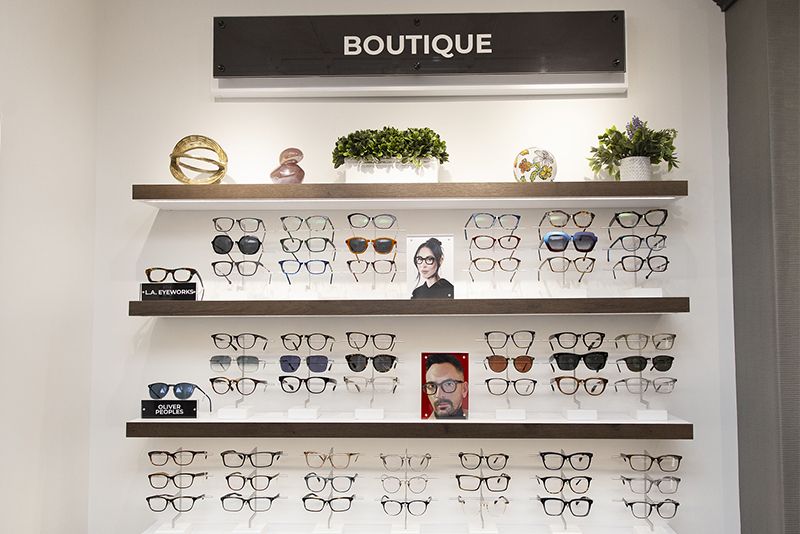 The boutique frame wall